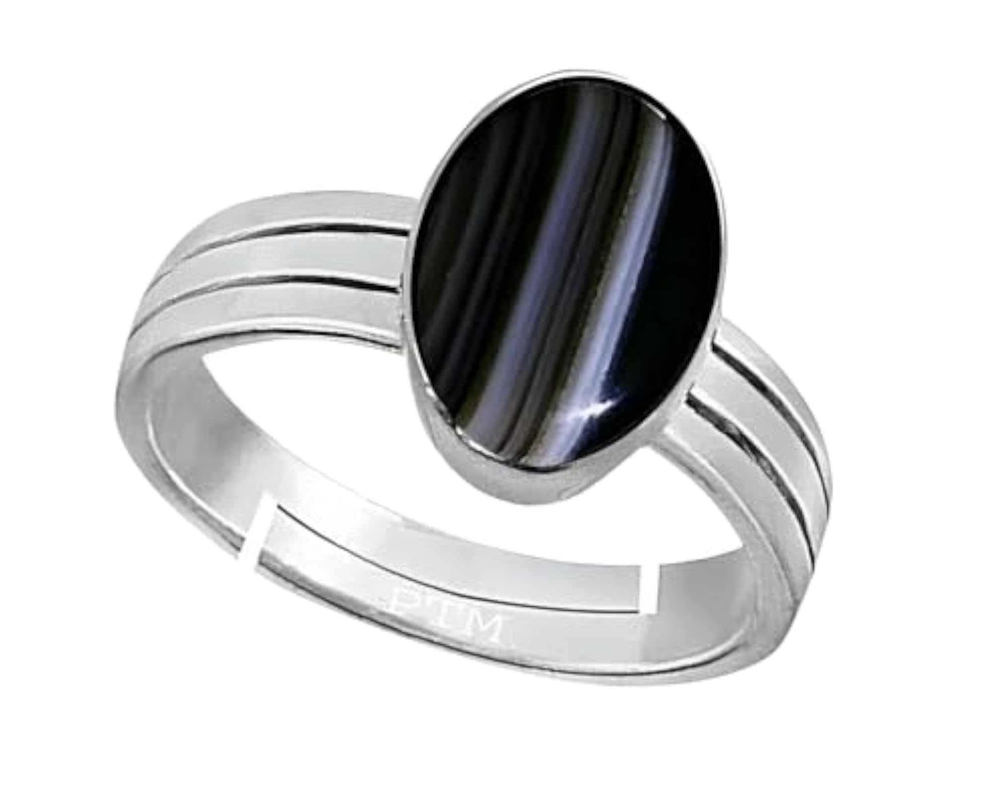 Men's Natural Sulemani Hakik Adjustable Ring, Certified Gemstone