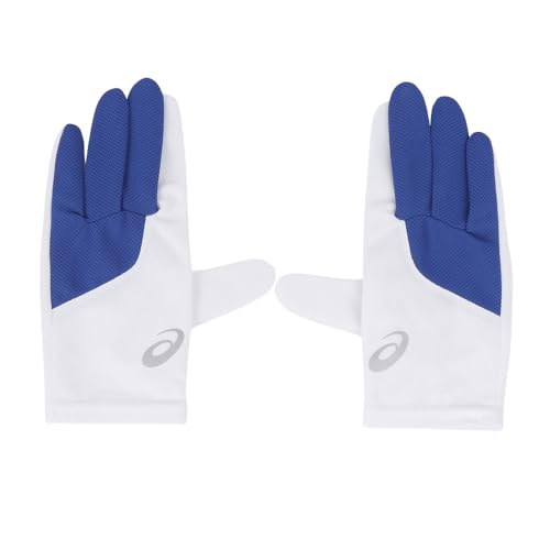 asics(アシックス) （ASICS） 陸上 手袋 グローブ 陸上 レーシンググローブ XTG226.01 （ホワイト/Ｍ/Men's、Lady's）