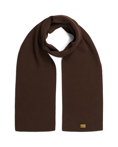 Écharpe G-STAR Effo marron chaud pour vos sorties urbaines hivernales