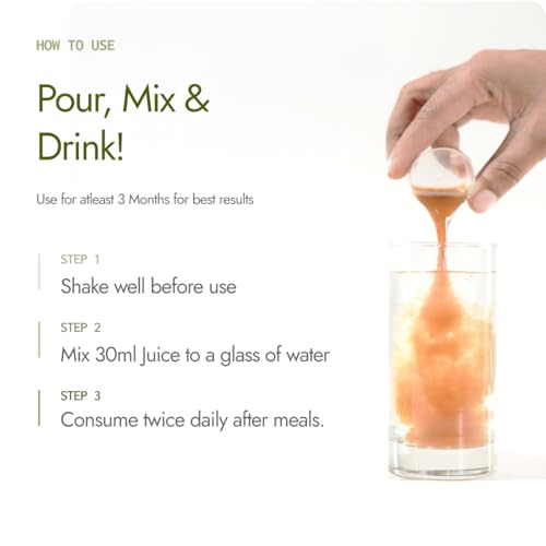 Kapiva Triphala Juice | 100% Ayurvedic | Relieves Constipation & Improves Digestion | No Added Sugar, 1L