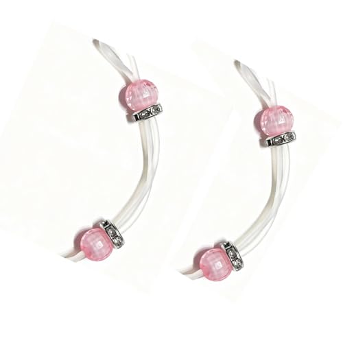 Non-Piercing Feather-Light Nipple Clamps, Adjustable Pressure for Tease and Sensual Play, Ideal for Women’s BDSM Exploration (Pink)