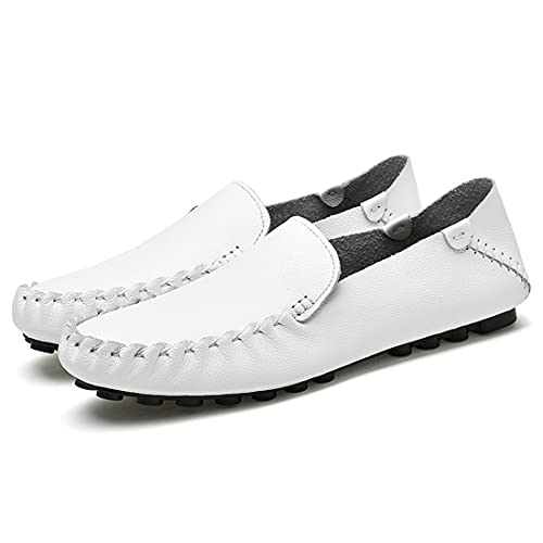 Minishion Mens Casual Loafers Soft Driving Shoes 8812#2