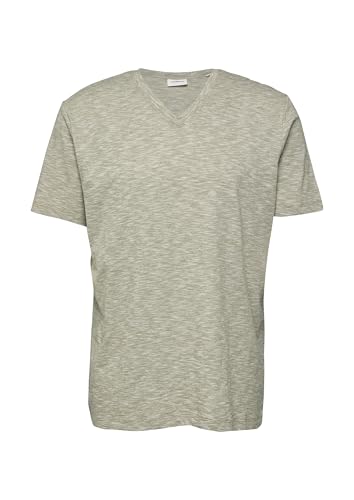 s.Oliver Herren T-Shirt – V-Ausschnitt, Regular Fit, Baumwolle – Ansicht 4
