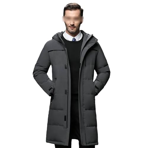 Manteau épais et chaud de grande taille pour homme doudoune longue coupe-vent en duvet