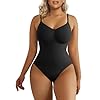 SHAPERX Women's Shapewear Bodysuit Tummy Control Body Shaper Seamless Sculpting Snatched Waist Body Suit