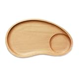 ウッドプレート モーニングプレート ブナの木 木製皿 約25.5×15cm