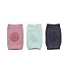 Hainice Baby-genouts, Nourrissons rampants Anti-dérapant Protection du Genou Toddler Unisexe Design Tames de Genou réglable (3 Paires)