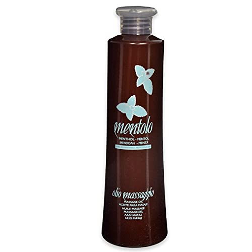 Olio Da Massaggio Naturale Vegetale Al Mentolo