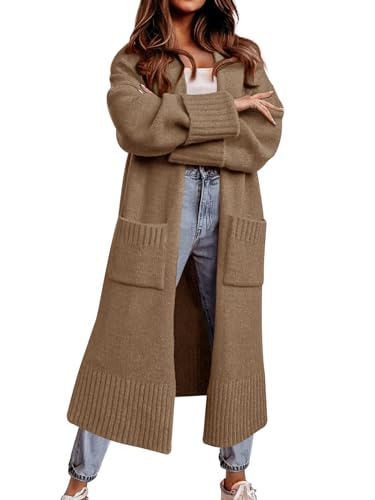 Danedvi Long Cardigan Sweaters for Women 2025 Fall...