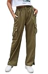 Womens Cargo Pants Floral