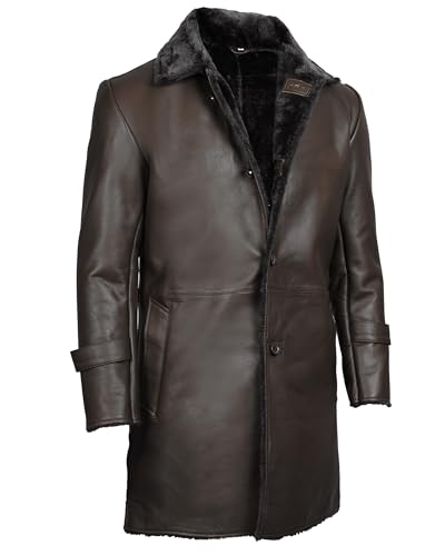 fjackets Real Lambskin Leather Jackets For Mens - Premium Men Leather Winter Coats4