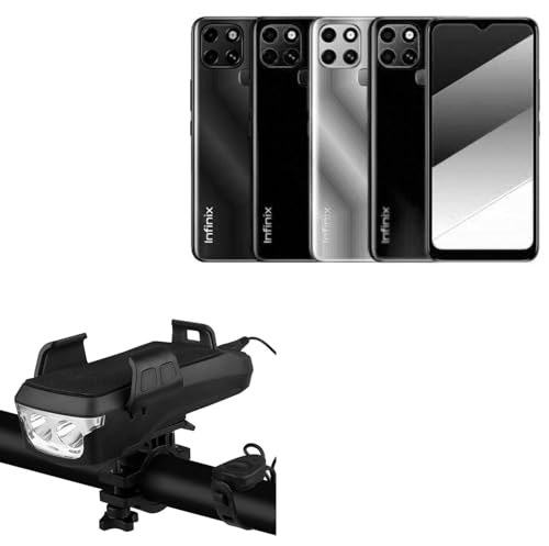 BoxWave Solar Rejuva Bike Mount for Infinix Smart 6 Plus