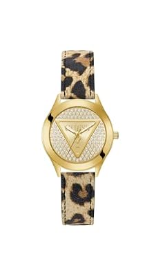 Guess Orologio da polso da donna Shooting Star in acciaio inox, gold, en_IN