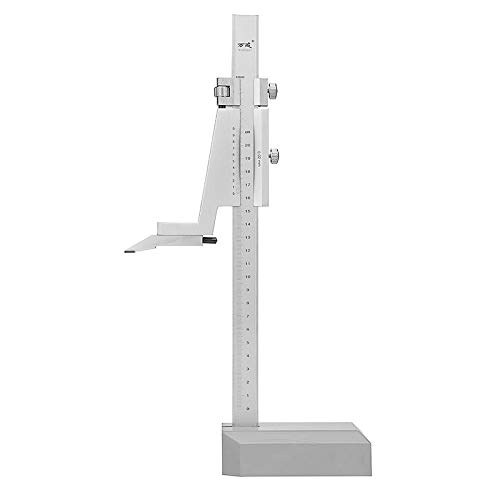 EsportsMJJ 0-200mm/0-300mm gama acero vernier calibrador de altura con soporte medida regla herramientas - B
