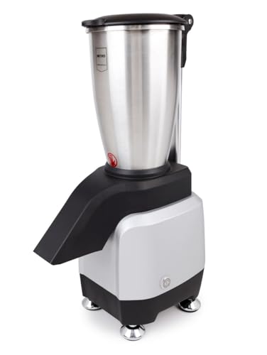 METRO Professional Elektrischer Eiszerkleinerer Ice crusher GEIC1000, Edelstahl, 3 L, 200 W, 160 kg/h, silber/schwarz