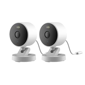 Aqara G100 2K Überwachungskamera Innen&Außen, Weiß, 2er-Pack