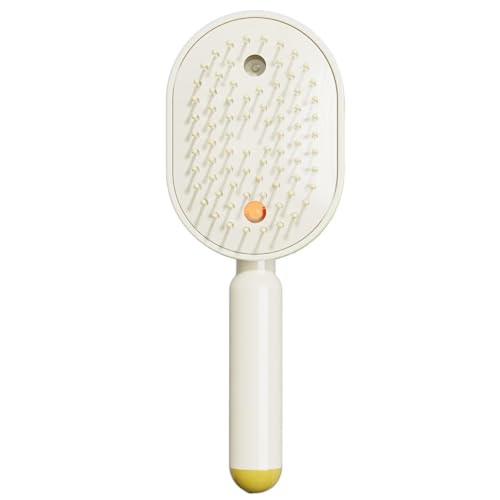 Cepillo de pelo en aerosol eléctrico con vibración y cojín de aire para desenredar