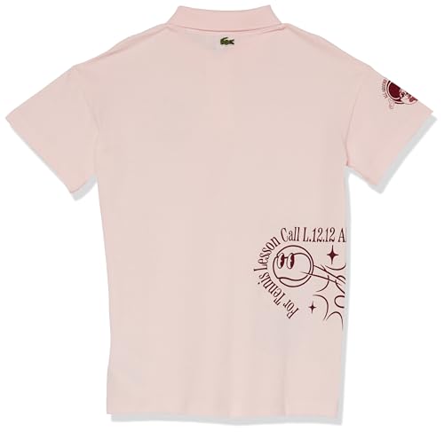 Lacoste Girls' Graphic Print Cotton Dress4