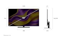 LG OLED55G59LS TV 55 Zoll (139 cm) 4K OLED evo AI TV (α11 Gen2 4K AI Prozessor, webOS 25, 120Hz (VRR bis zu 165Hz)) [Modelljahr 2025] – Ansicht 6
