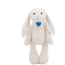 Bunny Stuffed Animals, Easter Basket Stuffers, Lovely Rabbit Bedtime Friend, Huggable Gifts for Kids,18.5 inches