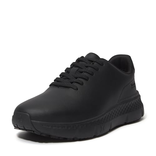 Timberland PRO Women's Power Shift Leather Soft Toe Gripmax Slip Resistant Hospitality Work Shoe, Black, 11M - image 1
