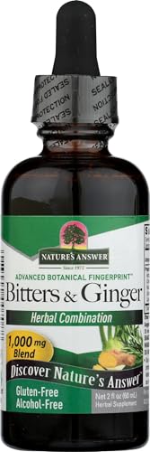Natures Answer Alcohol-Free Bitters with Ginger 2-Fluid Ounces