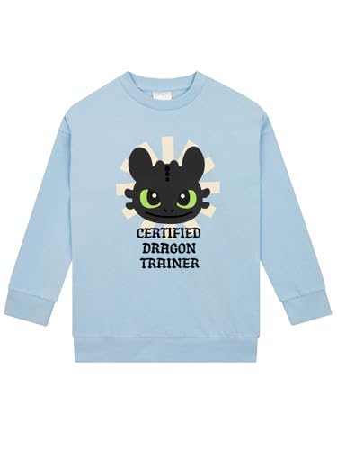Sweat fille How To Train Your Dragon anti-irritation en pur coton