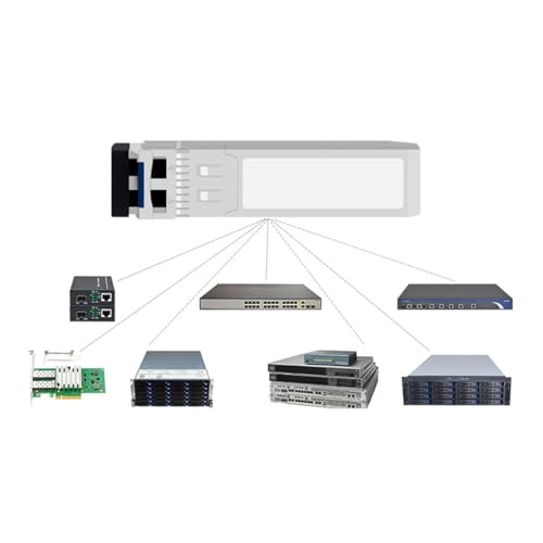 Transceptor SFP 10G monomodo de largo alcance con tecnología DFB 1310 nm y 10 km de cobertura 6