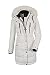 Produktbild G.I.G.A. DX Damen Ventoso WMN Quilted PRK D Casual Funktionsparka In Daunenoptik Mit Abzippbarer Kapuze, Weiß, 38