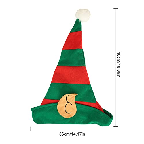 2 Pcs elfo com orelhas - Elfo Feminino com Orelhas - Acessórios fantasia Natal para homens e mulhere