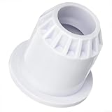 Kit adaptador de manguera de PVC compatible con Intex Solar Pro de 1.5 pulgadas para calefacción solar de piscina sobre el suelo con juntas preinstaladas (paquete de 1)