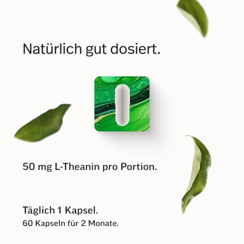 L-Theanin Kapseln von Edubily Nutrition – Hochwertige Aminosäuren