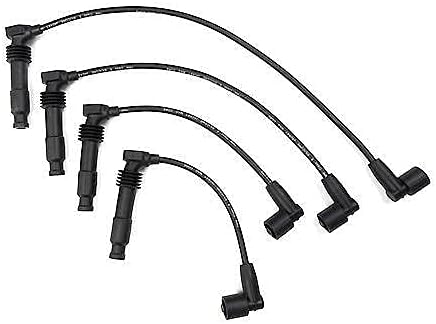 Juego de cables de bujía compatible con Chevrolet Optra (2004-07) Daewoo Leganza (1999-02) Nubira (1999-02) Suzuki Forenza (2004-08) Reno (2005-08)