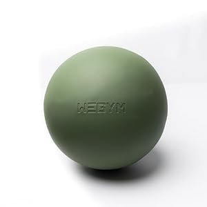 WeGym Pilates Ball 7.87 inch with Pump, Slip Resistant Exercise Ball, Mini Yoga Ball Core Strength, Workout at Home Gym