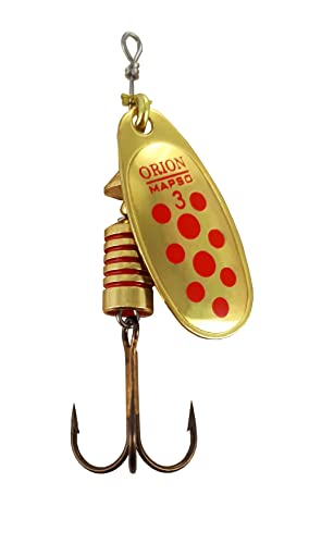 MAPSO- 5 Cucharillas de Pesca ORIÓN-3 OR 6,50 GMS