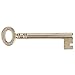 Malleable Iron Furniture Skeleton Key | L-4K