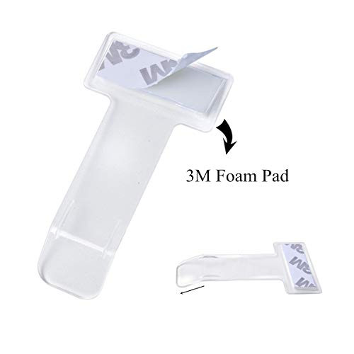 JIZUUU-RC, 10 Clip Trasparenti a Forma di T per