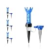 CAITON Magnetic Golf Tee, Golf Tees with Octopus Design, 360-Degree Rotatable, High Durability, Unbreakable with Lanyard
