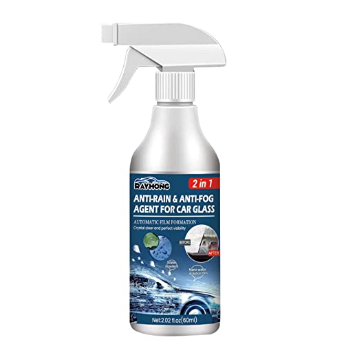 Spray anti-nevoeiro para carros - Spray de vidro autodesembaçador | Spray de revestimento de 2 oz ma