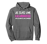 sweat licorne homme Phrase Sweat: Je suis une licornasse 50% licorne et 50% connasse. Sweat a capuche licorne humour - Phrase drole et ironique. Sweat pour femme, fille et enfant. Sweat-Shirt humoristique a manche longue LUMOMIX.