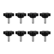M6 Bolt Knob for Logitech G25 G27 G29 G920 G923 Simulator Steering Wheel Fixing Screws Threaded Knobs Quick Removal Replacement Parts8Pcs/Set