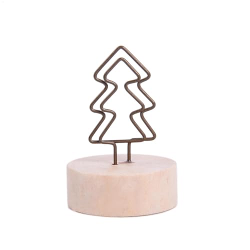 Tischschildhalter – Tischkartenhalter, Tischkartenhalter | Kreative Holzsockel-Schilderhalter, Platzkartenhalter, Bild-Memo-Notiz-Foto-Clip-Halter, Namenskarten-Fotohalter für Hochzeitsfeier-Schilder