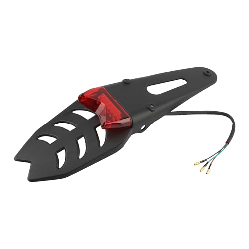 Feu arrière moto LED 12V résistant aux chocs pour remplacer l'éclairage cassé de dirt bike
