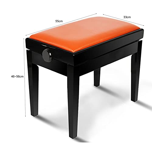 TEmkin Tabouret de Piano Solo Banc de Piano à Levage hydraulique de Luxe, avec Coussin Confortable et imperméable, Hauteur réglable de 10 cm, adapté à la Plupart des Pianos - Les Beatles, Paul McCartney, John Lennon, RIngo Starr, George Harrison TEmkin Tabouret de Piano Solo Banc de Piano à Levage hydraulique de Luxe, avec Coussin Confortable et imperméable, Hauteur réglable de 10 cm, adapté à la Plupart des Pianos – Image 3