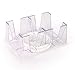 Silly Goose Games 6 Deck Revolving - Rotating Canasta Playing Card Holders for Playing Cards - Clear Plastic Card Holders for Playing Cards - Card Tray