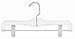 Only Hangers 12" Children's Plastic Pant/Skirt Hanger [ Bundle of 25 ]