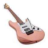 THE GEAR4MSIC LA SELECT ELECTRC GUITAR HSS: Offers an exceptional playing experience with versatile tones. MODERN LOOK: The guitar features a striking pink finish with upgraded blackout hardware for a contemporary aesthetic. PICKUPS CONFIGURATIONS: I...