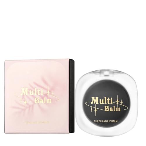 Tinte para mejillas reactivo con pH: crema negra mágica que se adapta a tu piel, fórmula hidratante, cobertura transparente a media | Maquillaje versátil y duradero para un rubor personalizado