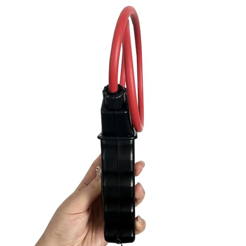 Medidor de pinza flexible para alta corriente con rango AC 0.00A~9999A y resolución AC 10mA miniatura 3