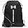 Unisex Hustle Sackpack, (001) Black/Black/White, One Size Fits Most